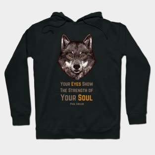 Strength of The Lone Wolf Hoodie